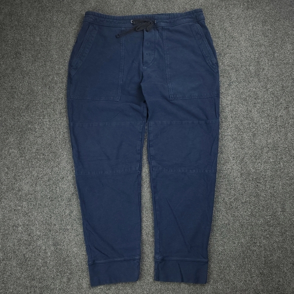 Standard James Perse Sweatpants Mens 4 XL Joggers Drawstring Casual Lounge Blue - Picture 1 of 11